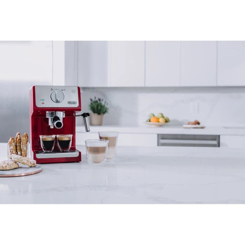 DeLonghi ECP3220R Pump Driven Espresso Machine - Red 7 DeLonghi ECP3220R Pump Driven Espresso Machine - Red - Image 5