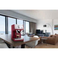 DeLonghi ECP3220R Pump Driven Espresso Machine - Red 13 DeLonghi ECP3220R Pump Driven Espresso Machine - Red -Crema Coffee Store 0132104193 05