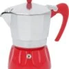 G.A.T. Moka Delizia 3-Cup Moka Pot - Red -Crema Coffee Store 1228017