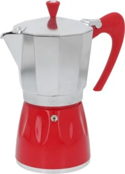 G.A.T. Moka Delizia 9-Cup Moka Pot - Red