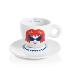 Illy Art Collection Olimpia Zagnoli Cappuccino Cups - Set Of 6 -Crema Coffee Store 19017 Zagnoli capp 5