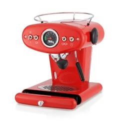 Illy X1 Anniversary E.S.E. Pod & Ground Coffee Machine - Red 14 Illy X1 Anniversary E.S.E. Pod & Ground Coffee Machine - Red -Crema Coffee Store 20294 X1 ECO RED 3Q CASS