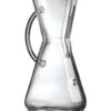 Chemex Glass Handle Coffeemaker 3-Cup -Crema Coffee Store 4041 original chemex glass handle 3 cup profile
