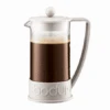 Bodum BRAZIL Coffee Press In White -Crema Coffee Store 433 original 1 7