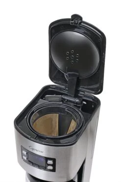 Capresso ST300 Stainless Steel Coffee Maker -Crema Coffee Store 435.05FilterHR
