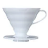 Hario V60 02 White Ceramic Coffee Dripper -Crema Coffee Store 4643 original hario v60 02 white ceramic coffee dripper