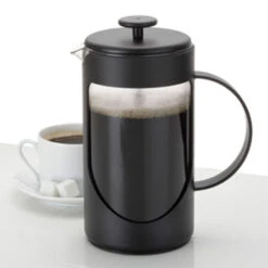 Bonjour Ami-MatinT 8 Cup Unbreakable French Press In Black