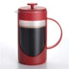 Bonjour Ami-MatinT 3 Cup Unbreakable French Press In Red -Crema Coffee Store 5275 original bonjour ami matint 3 cup unbreakable french press red 1