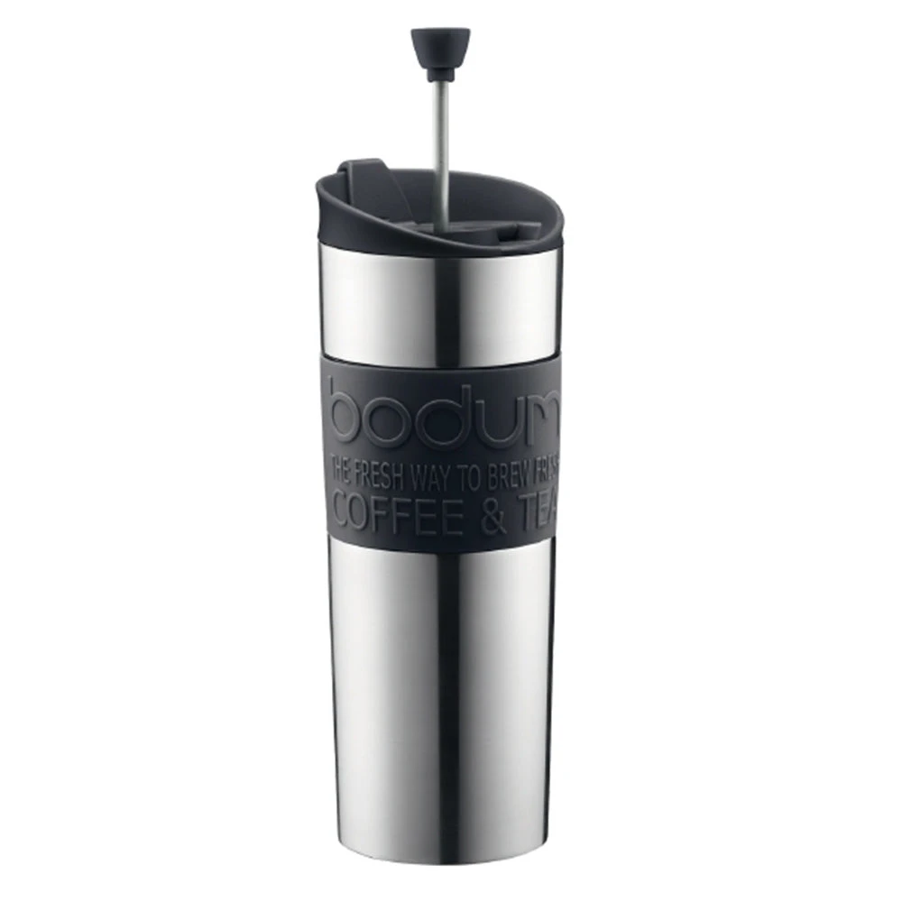 Bodum 15oz Traveling French Press Coffee Maker In Black 3 Bodum 15oz Traveling French Press Coffee Maker In Black