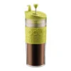 Bodum Travel Coffee Press In Green -Crema Coffee Store 5410 original bodum travel coffee press green