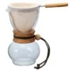 Hario Woodneck Drip Pot "Olive Wood" 8 Oz -Crema Coffee Store 5953 original hario woodneck drip pot olive wood 8oz