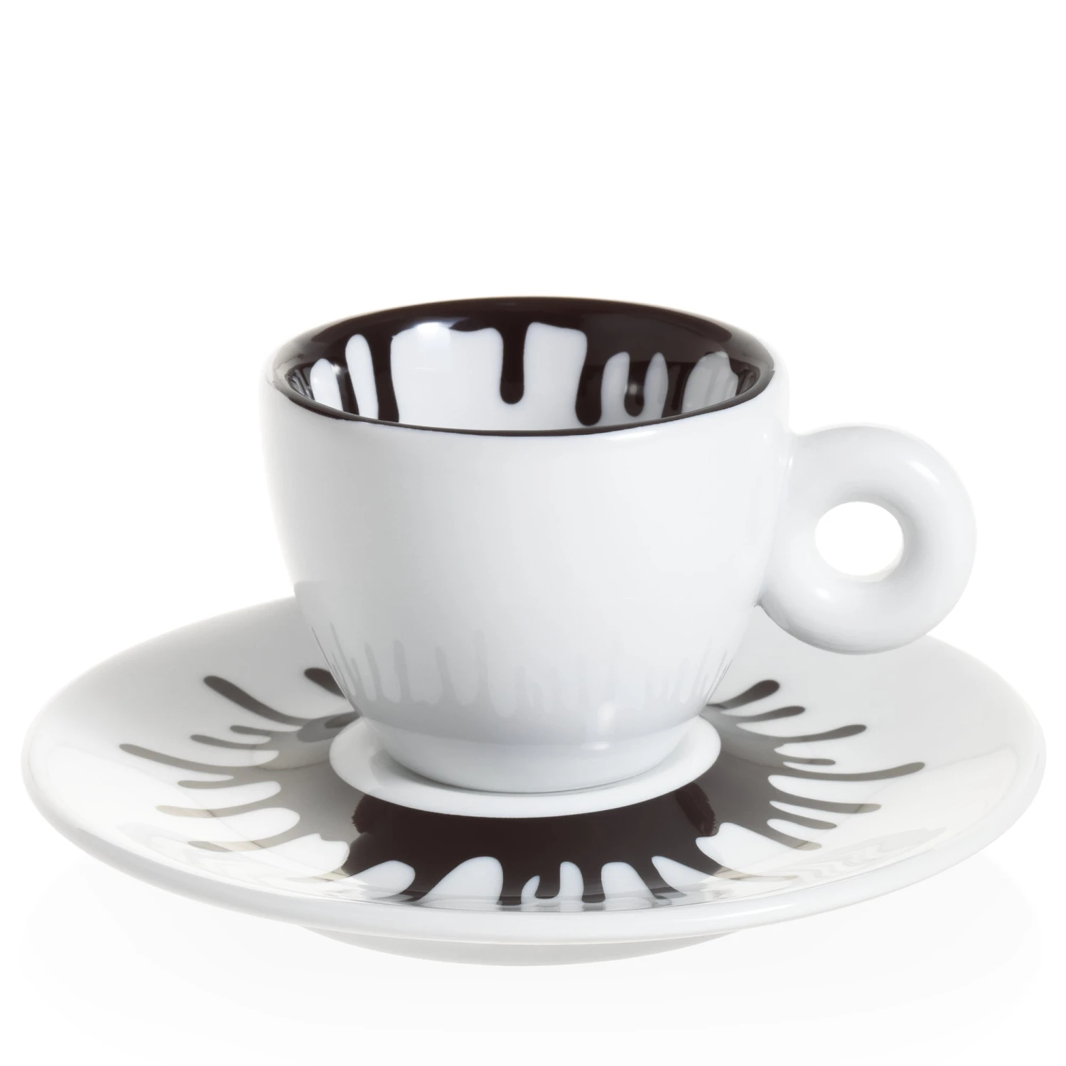 Illy Art Collection Ai Weiwei Set Of 2 Espresso Cups 4 Illy Art Collection Ai Weiwei Set Of 2 Espresso Cups - Image 2