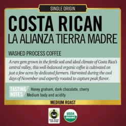 Barrie House Costa Rican La Alianza Tierra Madre Single Origin Fair Trade Organic Coffee 11 Barrie House Costa Rican La Alianza Tierra Madre Single Origin Fair Trade Organic Coffee -Crema Coffee Store BHC 3k Labels CostaRican 2048x2048 238ef393 b3d6 472b bdf3 5f3cf025b485