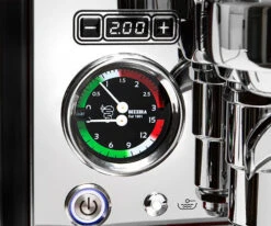 Bezzera Aria PID Espresso Machine With Flow Control - Total Black With Rosewood -Crema Coffee Store BZARIABLKPIDFC 3 G 1787617b c727 4486 873e 310beee0f588