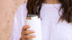 Fellow Carter Move Mug 8oz - Matte White -Crema Coffee Store Banner MatteWhite