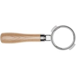 Gaggia Ashwood Handle Bottomless Portafilter -Crema Coffee Store BottomlessAshWood Birdseye