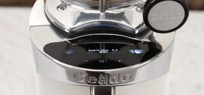 Ceado E37S Quick Set Espresso Grinder In White 11 Ceado E37S Quick Set Espresso Grinder In White - Image 9