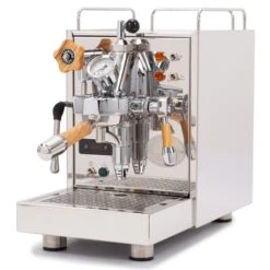 ECM Classika PID Espresso Machine With Flow Control - Olive Wood