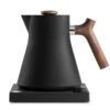 Fellow Corvo EKG 0.9L Electric Kettle - Matte Black With Walnut Accents 1 Fellow Corvo EKG 0.9L Electric Kettle - Matte Black With Walnut Accents -Crema Coffee Store CorvoWalnut Main
