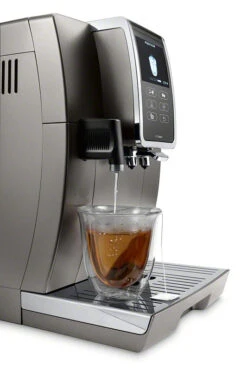 DeLonghi Dinamica Plus Connected ECAM37095TI Espresso Machine 17 DeLonghi Dinamica Plus Connected ECAM37095TI Espresso Machine -Crema Coffee Store DinamicaPlusECAM37095TI hotwaterspoutfortea