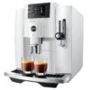 JURA E8 Espresso Machine - Piano White (NAA) -Crema Coffee Store E8WhiteNAA Main