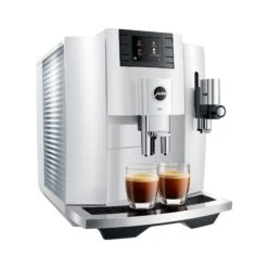 JURA E8 Espresso Machine - Piano White (NAA) -Crema Coffee Store E8 2020 pss PW 2Esp en Original eng 29339