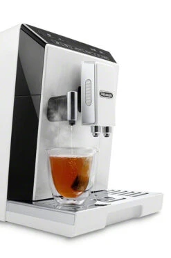 Refurbished DeLonghi Eletta Cappuccino In White ECAM44660W 13 Refurbished DeLonghi Eletta Cappuccino In White ECAM44660W -Crema Coffee Store ECAM44660WElettaWhiteTea