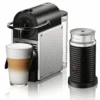 Nespresso Pixie Espresso Machine By DeLonghi With Aeroccino - Aluminum 2 Nespresso Pixie Espresso Machine By DeLonghi With Aeroccino - Aluminum -Crema Coffee Store EN124SAE Main