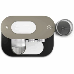 Nespresso Expert Espresso Machine By DeLonghi With Aeroccino - Anthracite Gray 11 Nespresso Expert Espresso Machine By DeLonghi With Aeroccino - Anthracite Gray -Crema Coffee Store EN350G Overhead