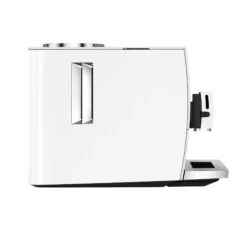 JURA ENA 8 Espresso Machine - Full Nordic White -Crema Coffee Store ENA 8 Full Nordic White NAA leftprofile square