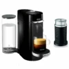 Nespresso Vertuo Plus Deluxe Espresso Machine By DeLonghi With Aeroccino - Black -Crema Coffee Store ENV155BAE Main