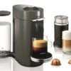 Nespresso Vertuo Plus Deluxe Espresso Machine By DeLonghi With Aeroccino - Titan -Crema Coffee Store ENV155TAE