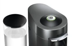 Nespresso Vertuo Plus Deluxe Espresso Machine By DeLonghi With Aeroccino - Titan 9 Nespresso Vertuo Plus Deluxe Espresso Machine By DeLonghi With Aeroccino - Titan -Crema Coffee Store ENV155T 02 cee5b75b b232 4da8 af58 9616bb46c38c