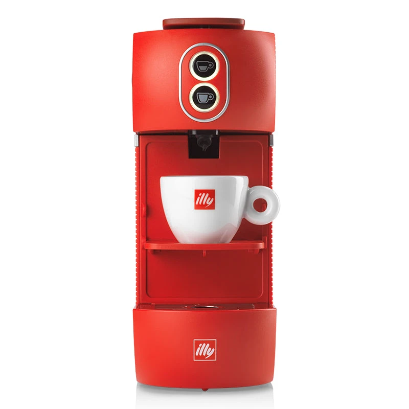 Illy E.S.E. Pod Coffee Machine - Red 3 Illy E.S.E. Pod Coffee Machine - Red