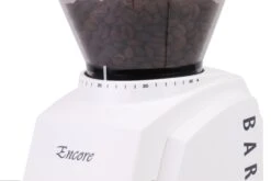 Baratza Encore Coffee Grinder In White -Crema Coffee Store EncoreCollar White