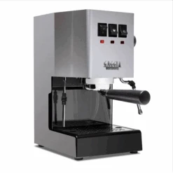 Gaggia Classic Evo Pro Semi-Automatic Espresso Machine With Blackened Oak