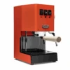Gaggia Classic Evo Pro Espresso Machine In Lobster Red With Tiger Maple 1 Gaggia Classic Evo Pro Espresso Machine In Lobster Red With Tiger Maple -Crema Coffee Store GACLASSICEVOPROORGTM Lobster Maple Bottomless EVO 1153