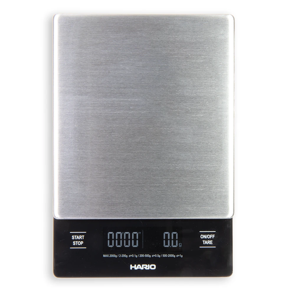 Hario V60 Drip Coffee Scale In Metal 3 Hario V60 Drip Coffee Scale In Metal