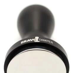 Bravo 58.5 Mm Espresso Tamper Aluminum Handle - Matte Black -Crema Coffee Store IMG 1348