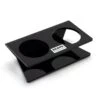 Bravo Acrylic Tamper And Distributor Stand - Black -Crema Coffee Store IMG 1425