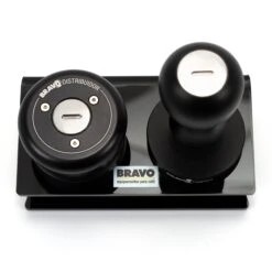 Bravo Acrylic Tamper And Distributor Stand - Black 9 Bravo Acrylic Tamper And Distributor Stand - Black -Crema Coffee Store IMG 1442