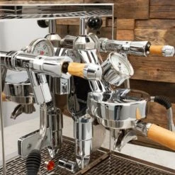 ECM Synchronika Espresso Machine With Flow Control - Olive Wood -Crema Coffee Store IMG 2396 c302f090 a112 4059 9b9c 57be0b6e7ce3