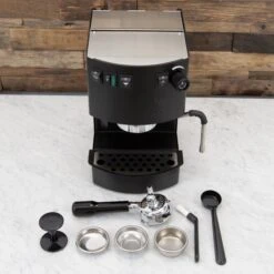 Refurbished Bezzera New Hobby Espresso Machine In Black -Crema Coffee Store IMG 3066 f6e2f4b6 be91 4dd4 9d87 24884a03da84