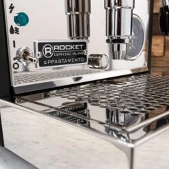 Refurbished Rocket Espresso Appartamento Serie Nera Espresso Machine - White 21 Refurbished Rocket Espresso Appartamento Serie Nera Espresso Machine - White -Crema Coffee Store IMG 3167 4476131a e7f3 4e62 a614 0472383e7ca5