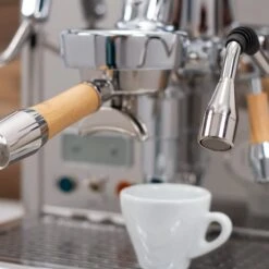 ECM Technika V Profi PID Espresso Machine - Olive Wood -Crema Coffee Store IMG 3462