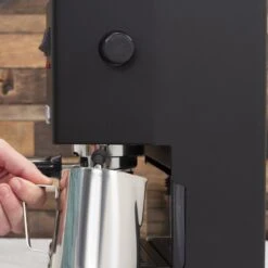 Gaggia Classic Evo Pro Espresso Machine In Thunder Black With Walnut -Crema Coffee Store IMG 4122 3eab5007 b37d 401c 8734 d6f2d4a6587f