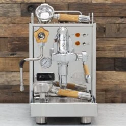 ECM Classika PID Espresso Machine - Olive Wood -Crema Coffee Store IMG 4409