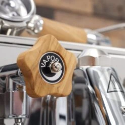 ECM Classika PID Espresso Machine - Olive Wood -Crema Coffee Store IMG 4412