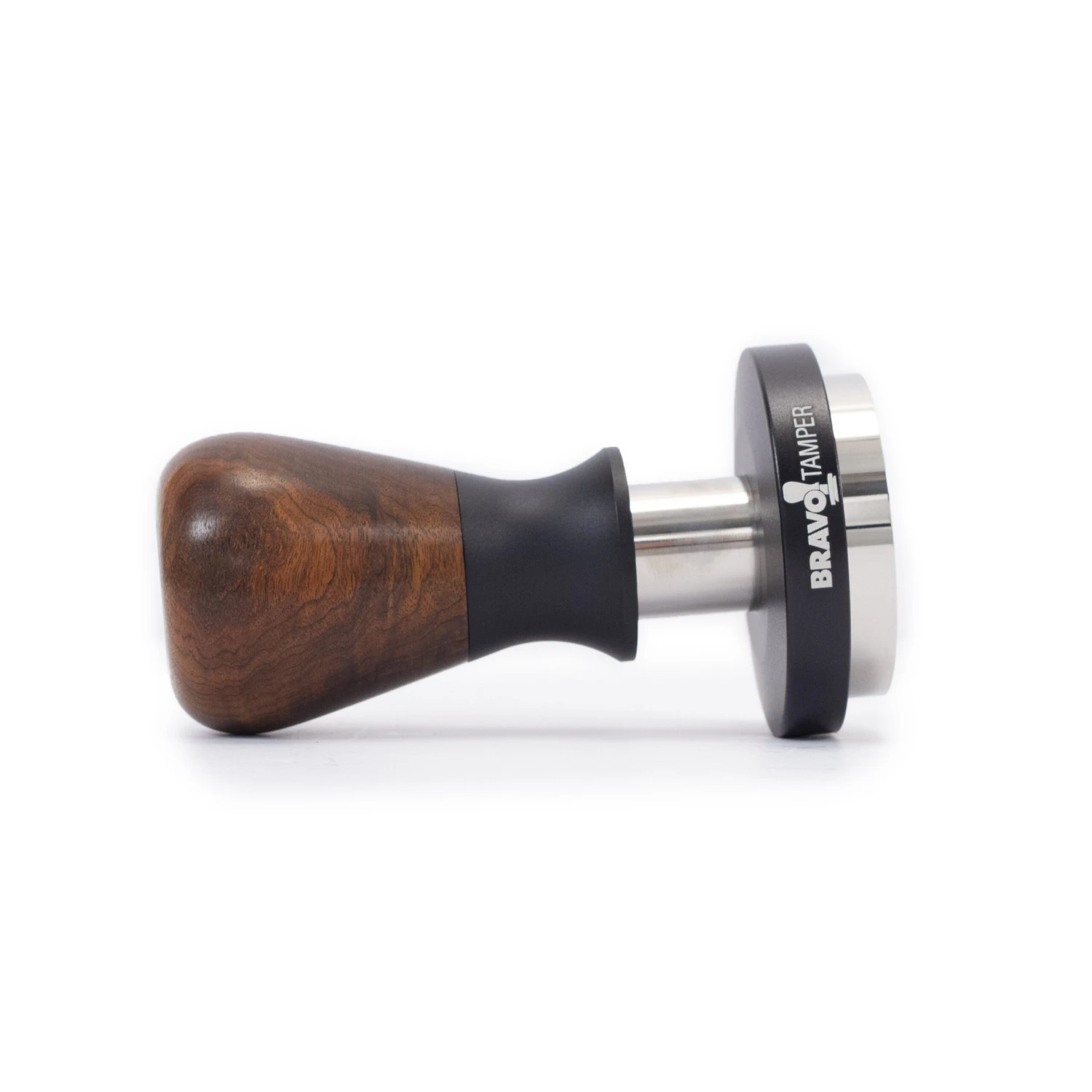 Bravo Espresso Tamper Dark Wood Handle 54.7mm 4 Bravo Espresso Tamper Dark Wood Handle 54.7mm - Image 2