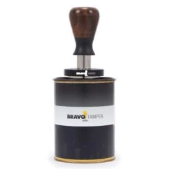 Bravo Espresso Tamper Dark Wood Handle 54.7mm 11 Bravo Espresso Tamper Dark Wood Handle 54.7mm -Crema Coffee Store IMG 4440